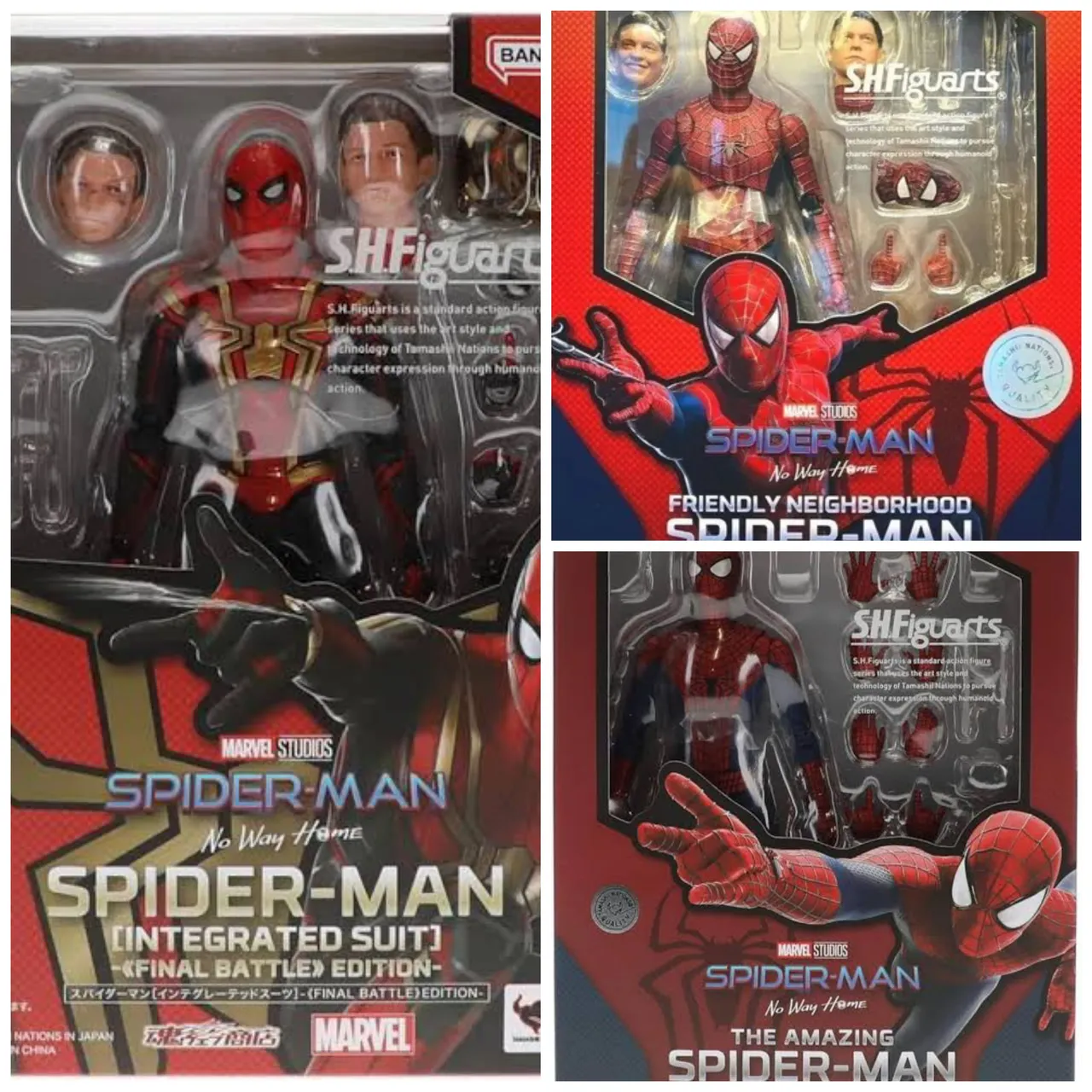 Action Figure Homem-Aranha - No Way Home - S.H.Figuarts