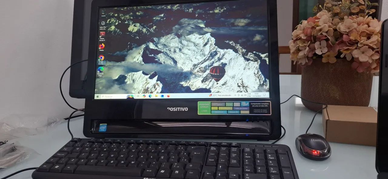 Computador  completo positivo union c1000 usado
