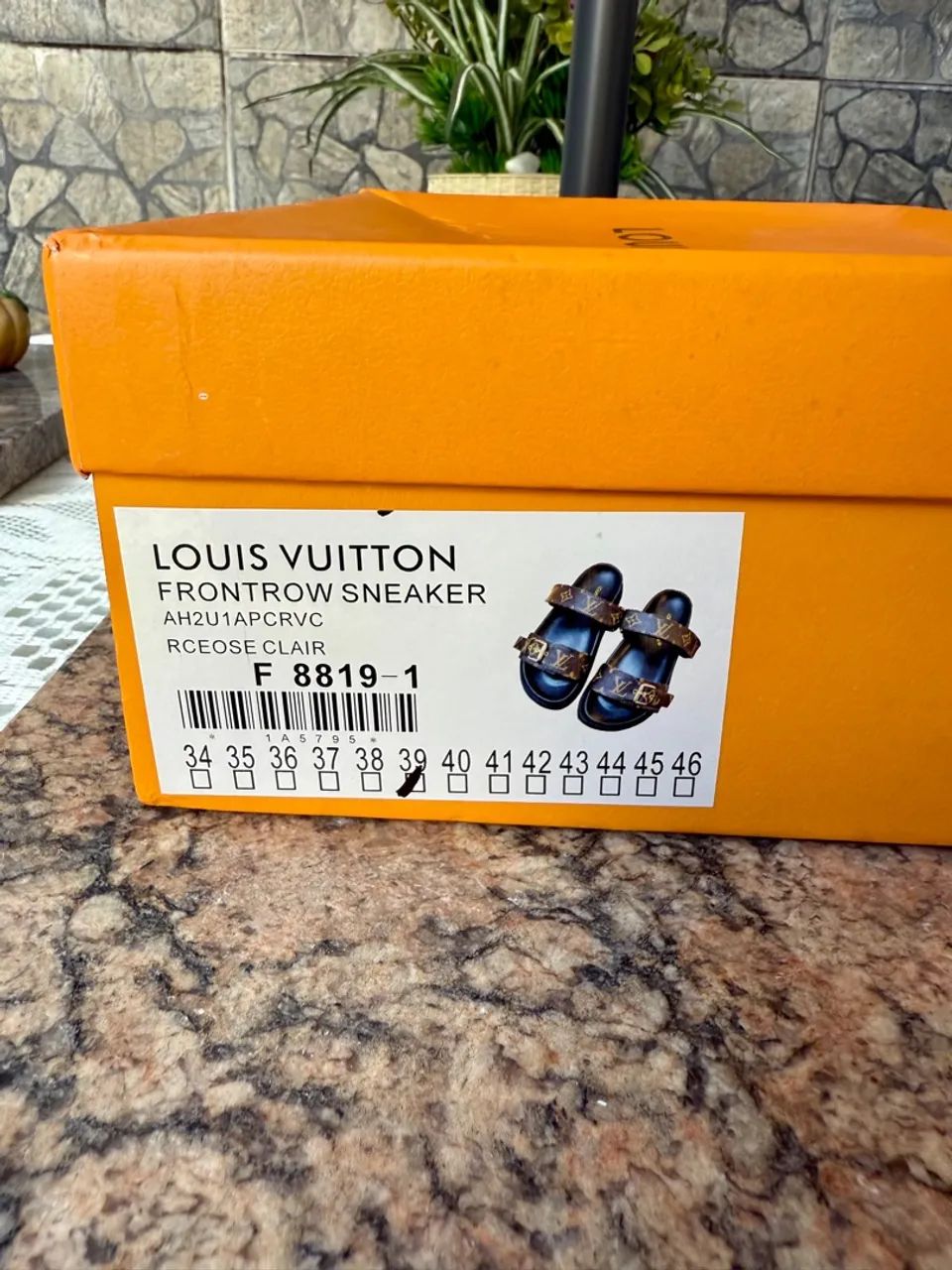Sandálias Chinelos Louis Vuitton 36 37 - Foto 4