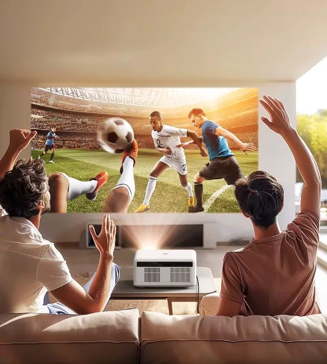 Projetor BYINTEK LOVE U14 Full HD Bluetooth WiFi 6 1250ANSI Foco Automático - Foto 5