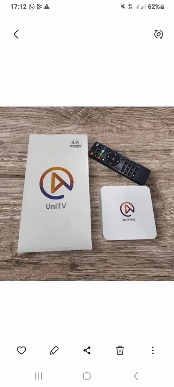 Aparelho de Streaming UniTV 4K