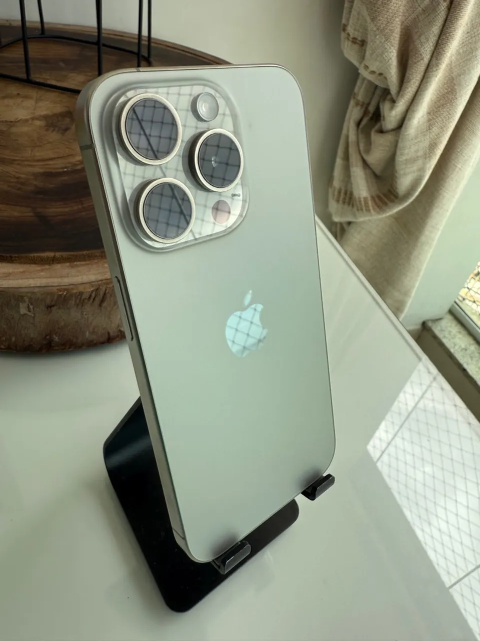 iPhone 15 Pro 128gb Titanium Perfeito Estado