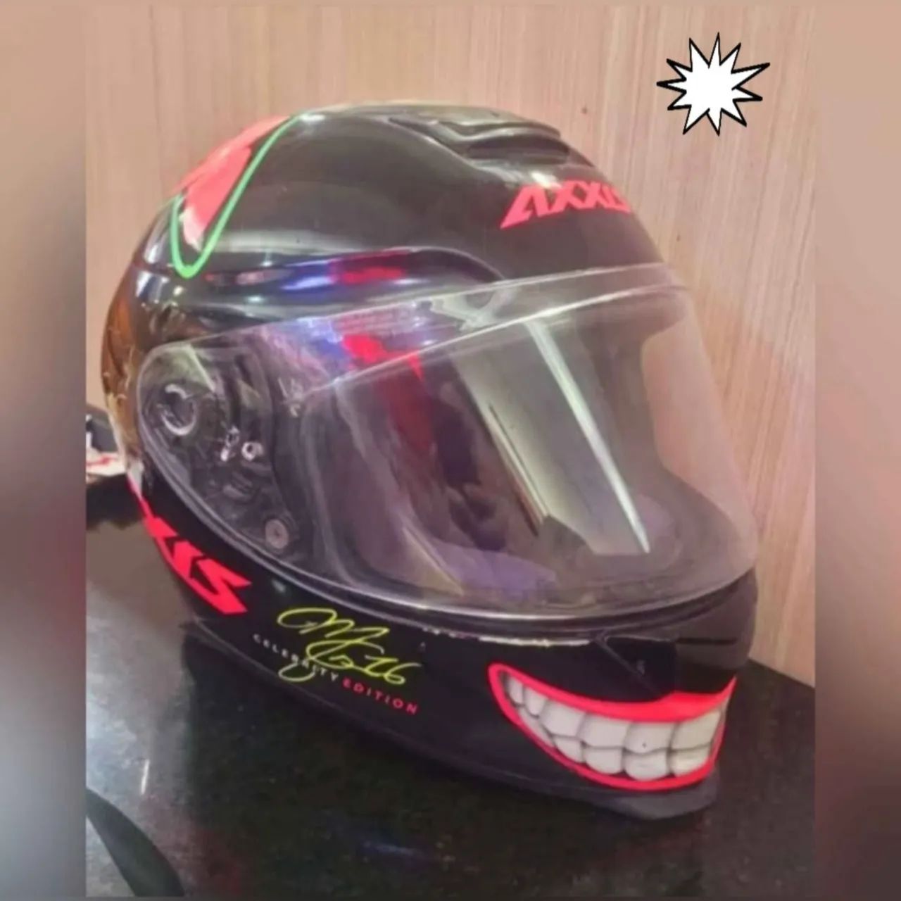 Capacete Axxis Semi novos sem marcas TM 58 - Foto 3