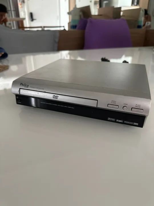 DVD Philco - liga, mas não funciona