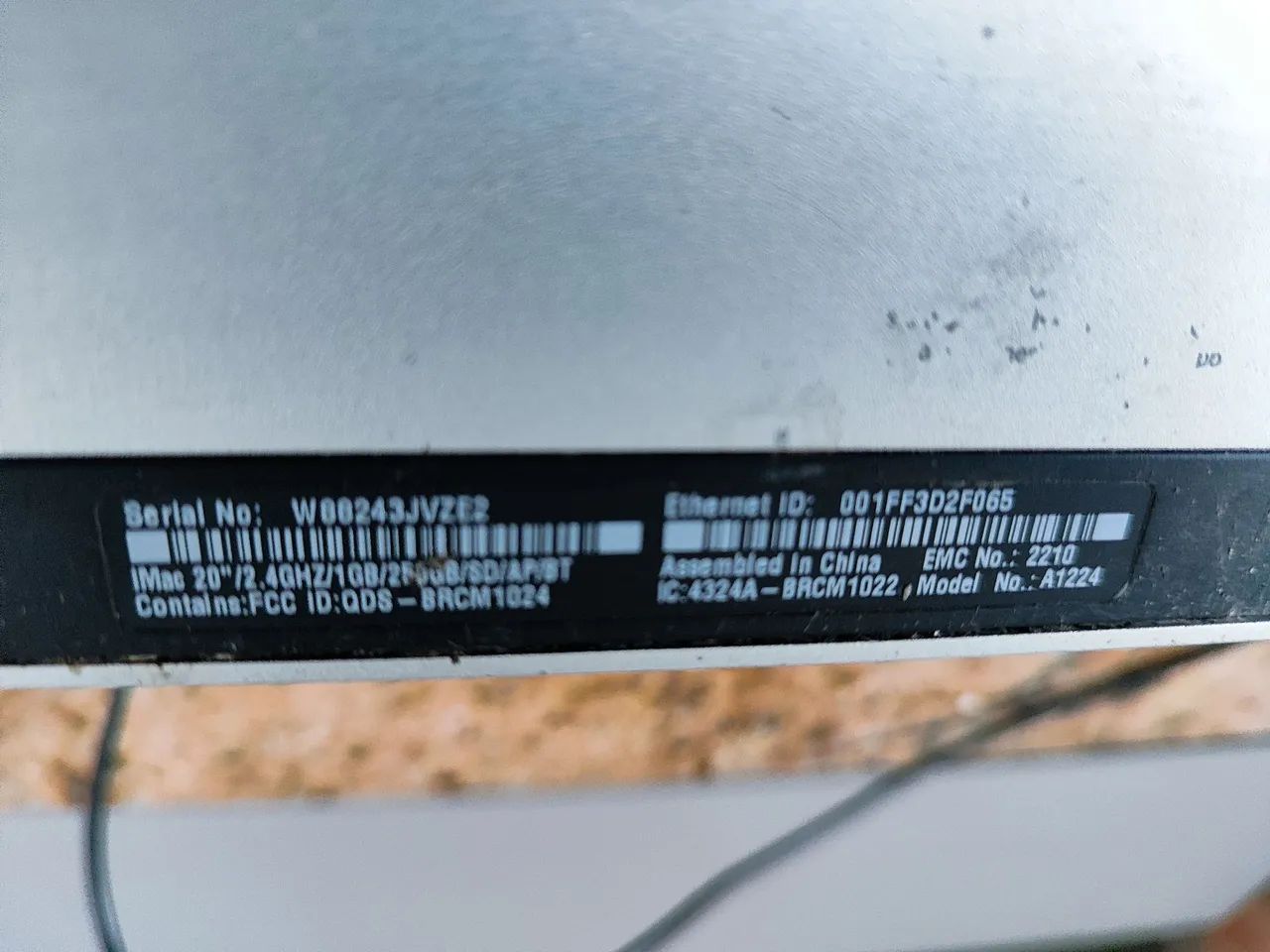 Imac - Usado64263938877187123