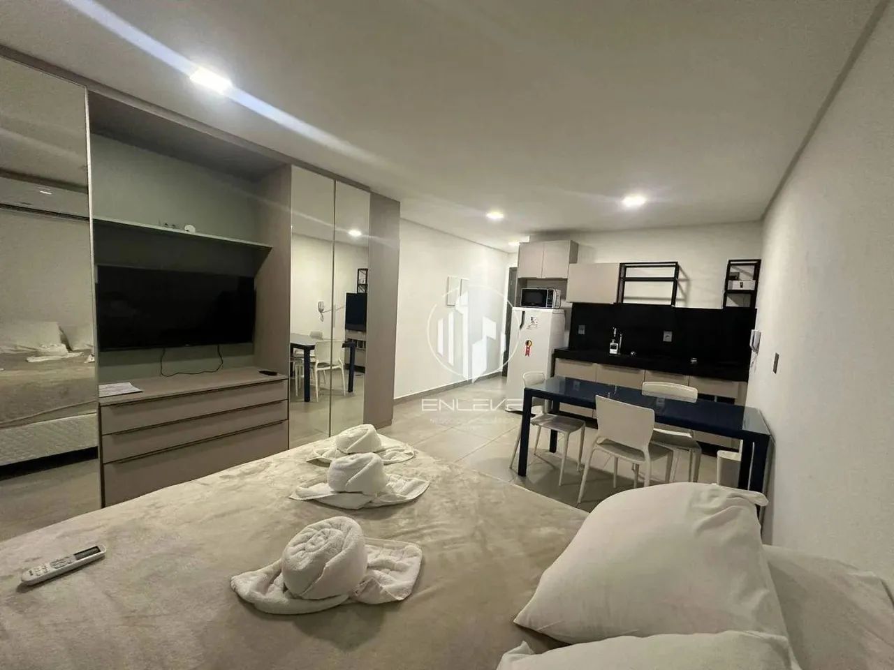 Flat Mobiliado com 32m² no Jardim Oceania à 150m do Mar