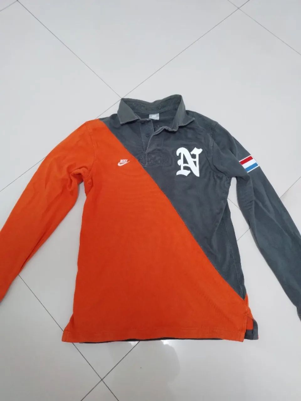Camisa Polo manga comprida da Nike - Foto 2