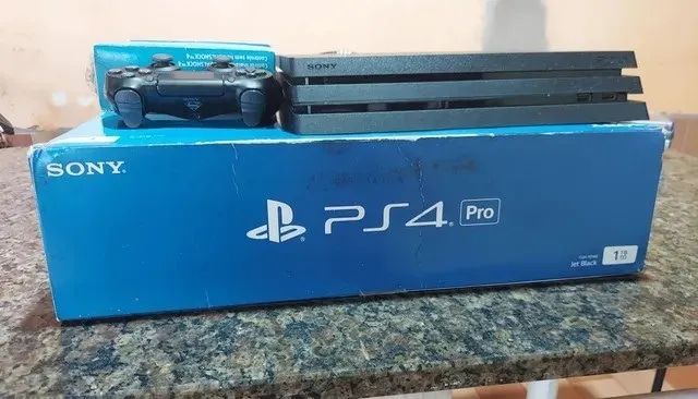Playstation 4 Pro 1 TB + 1 Controle + 2 Jogos (LEIA O ANÚNCIO!) - Foto 3