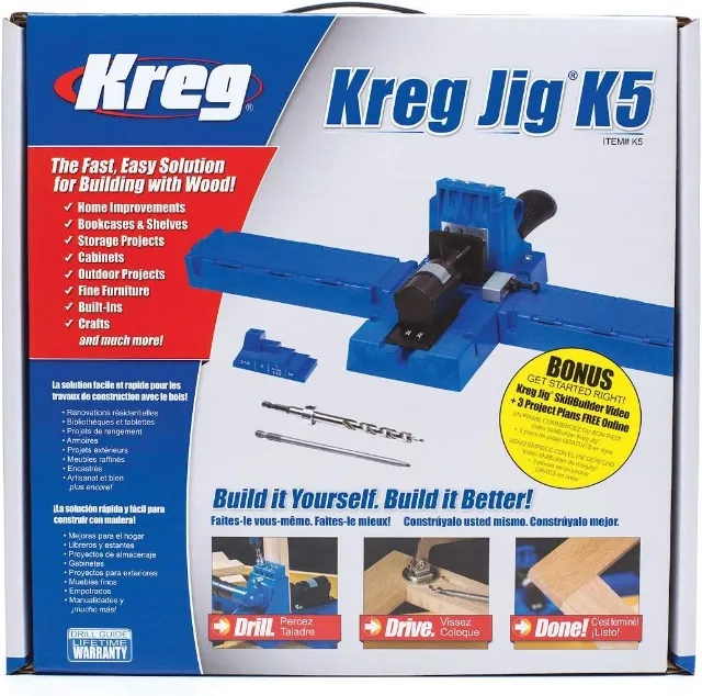 Gabarito Kreg Jig K5 - Perfeito para Juntas de Alta Qualidade!