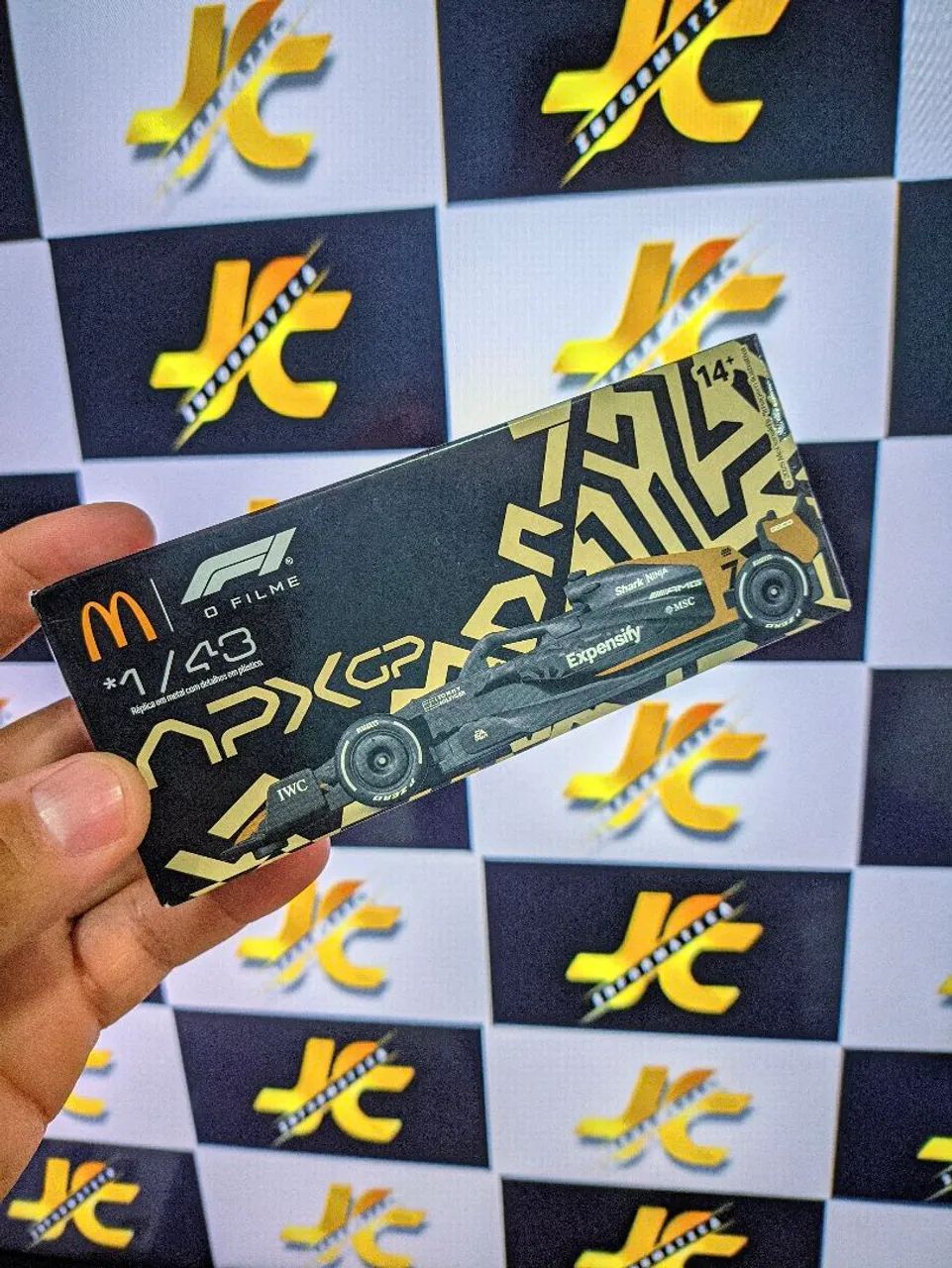 Miniatura F1 MC Donalds O Filme