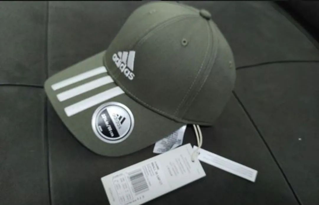 Boné Adidas Verde Militar Original - Novo - Foto 2