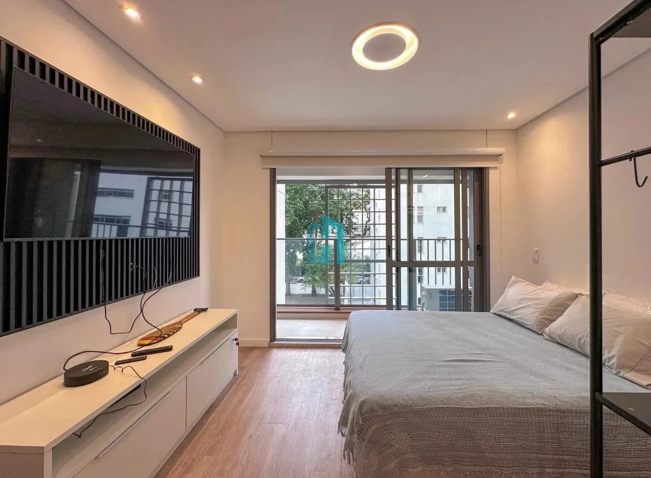 Aluguel - Apartamento Studio Mobiliado em Campo Belo, São Paulo