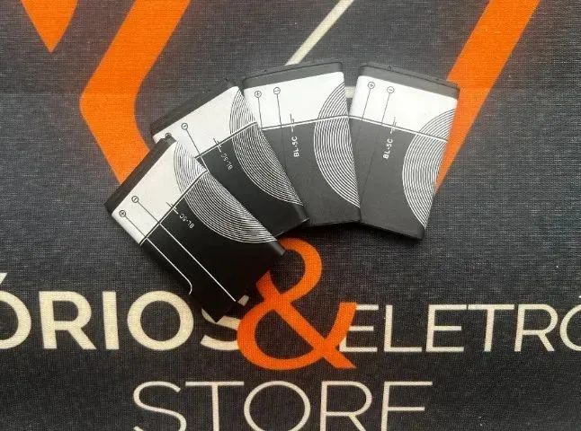 Baterias - BL-5C, BL 5C, BL5C, 1020mAh