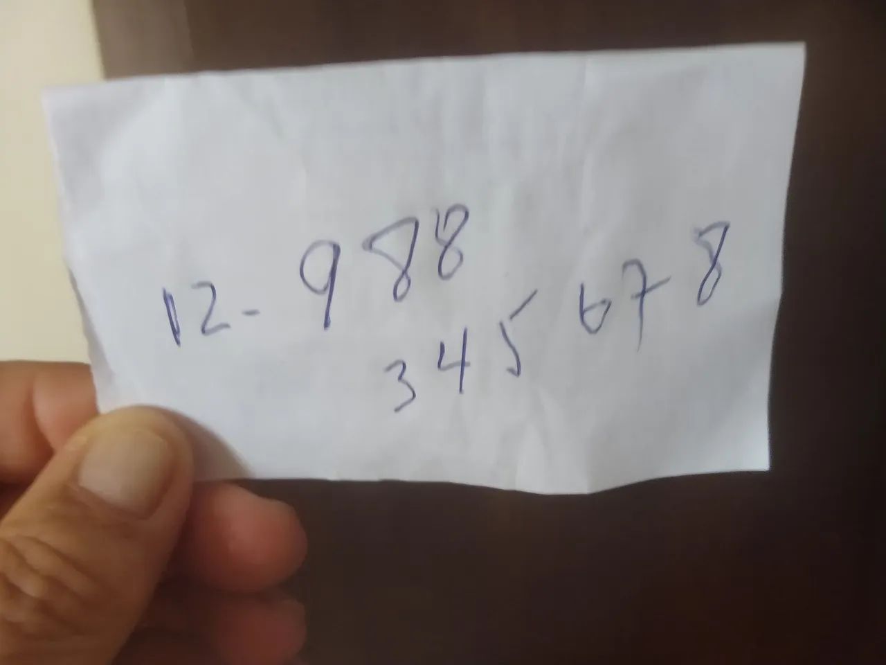 Número de telefone celular 