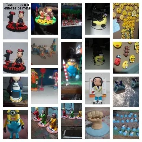 Personagens em biscuit - Foto 2