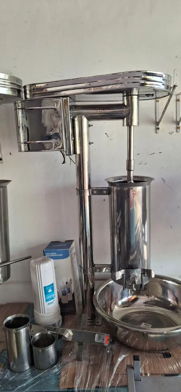 Maquina de bate acai inox 