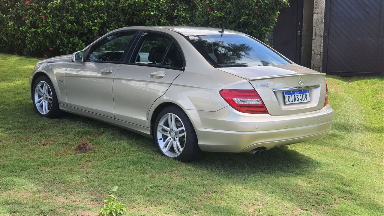 Mercedes C 180 2012 Bege 1.6 Turbo CGI 156 HP  - Foto 3