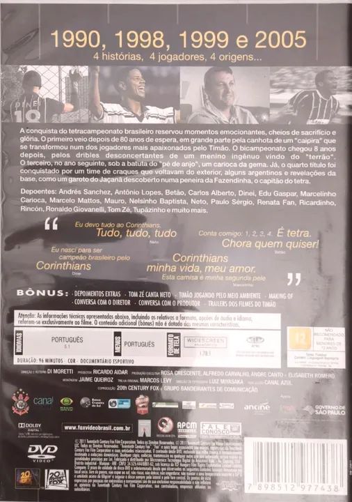 4X Timão A Conquista do Tetra Corinthians  - Foto 2