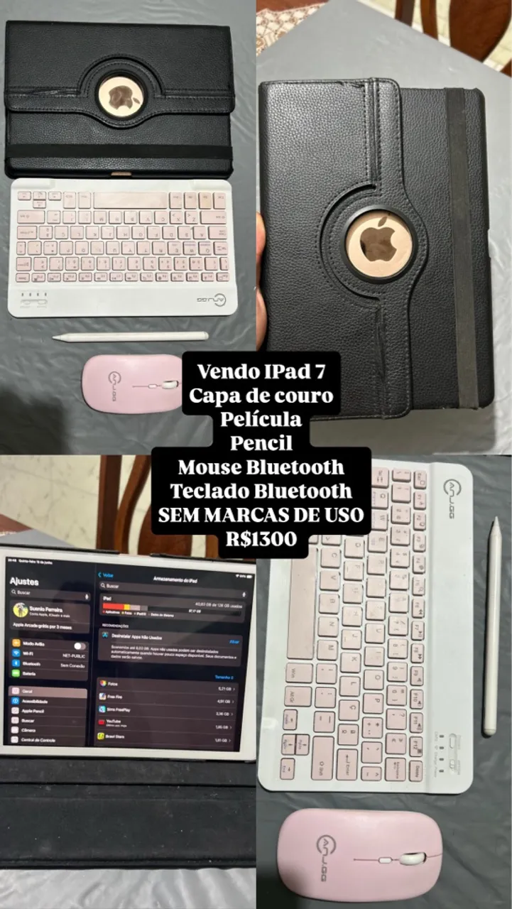 IPAD 7 PERFEITAS CONDIÇÕES