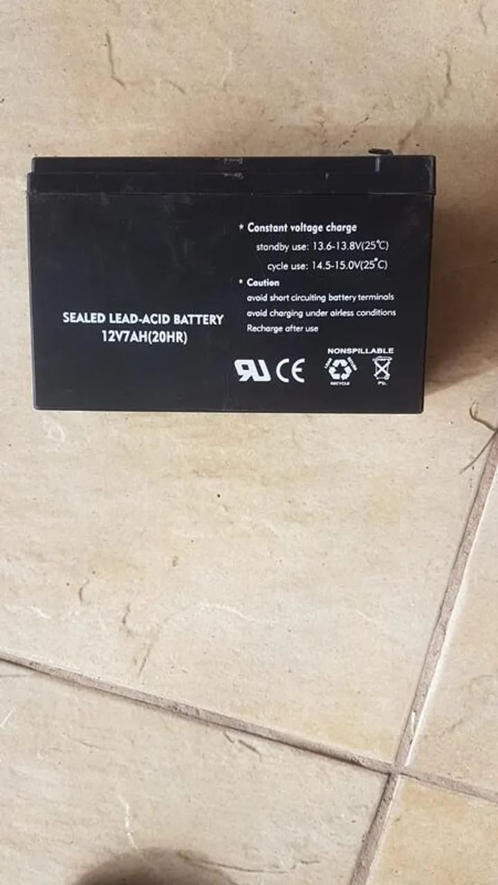 bateria selada usadas