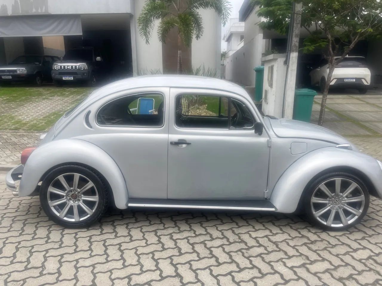 Fusca 1983 1.300 prata Gasolina  - Foto 4