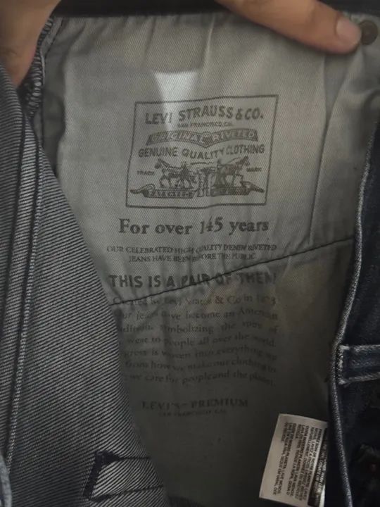 Calça Jeans Levi's Original Azul - Foto 2