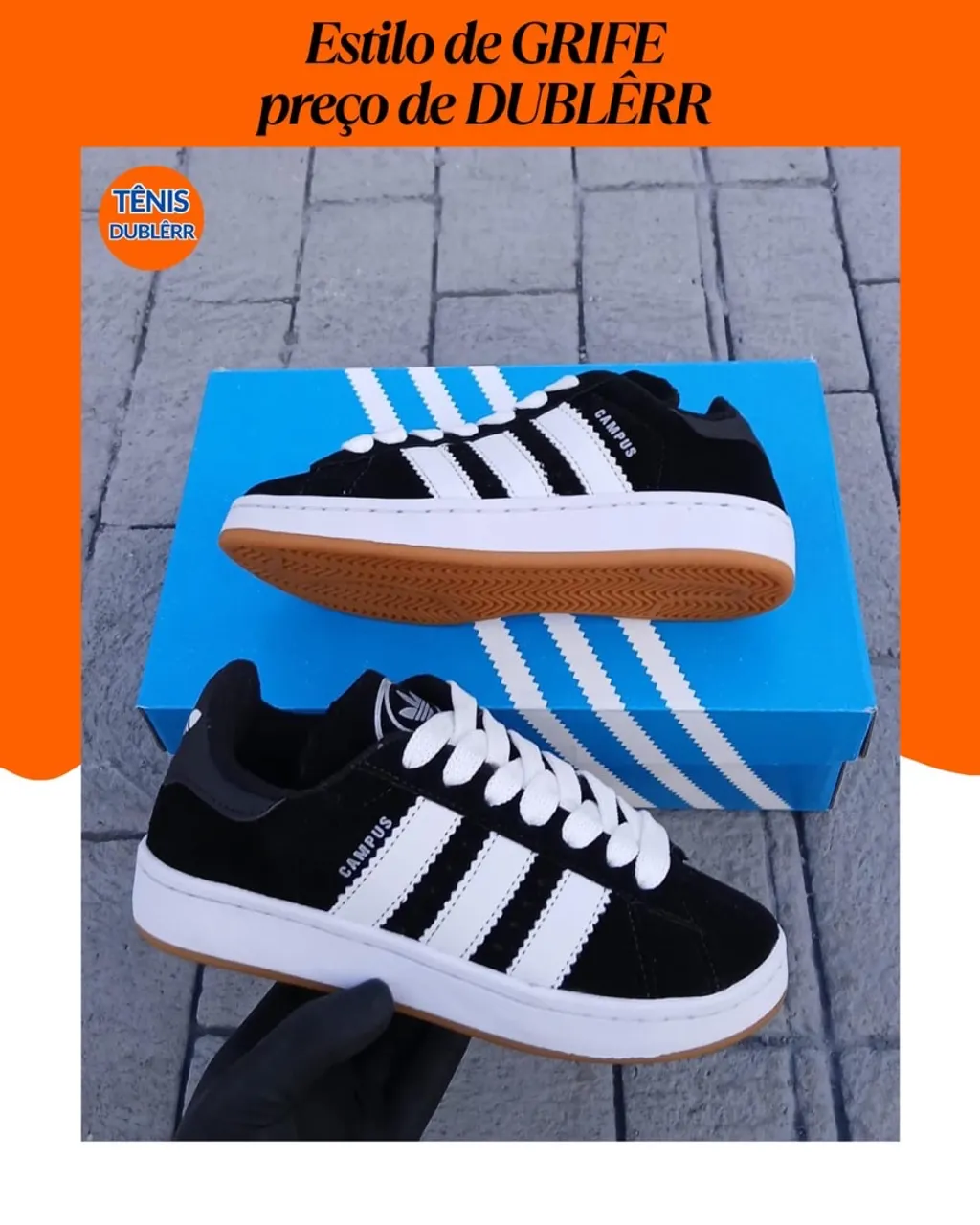 Tênis adidas campus unissex