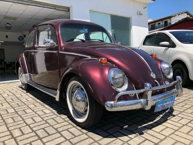 FUSCA 64 1200 LINDO VINHO PEROLA - Foto 5
