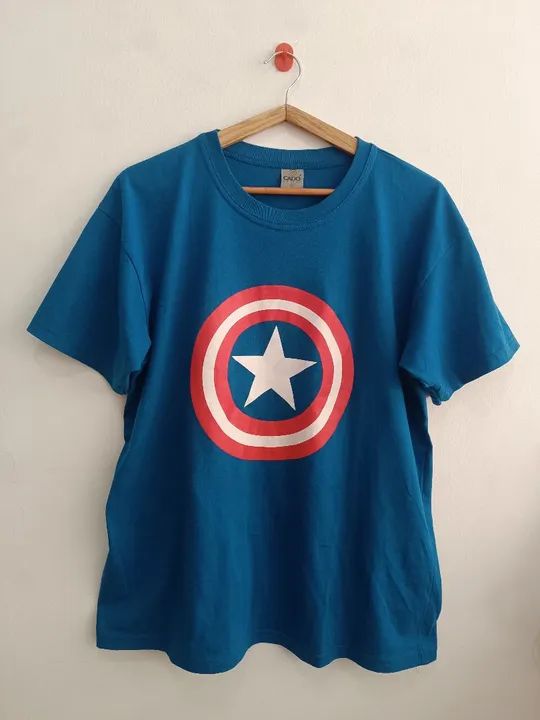 Camiseta unissex - Azul Tam G