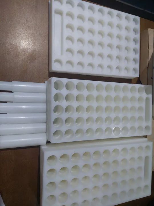 5 unidades Conj. de placas porcionadoras de brigadeiro gourmet perfeito estado