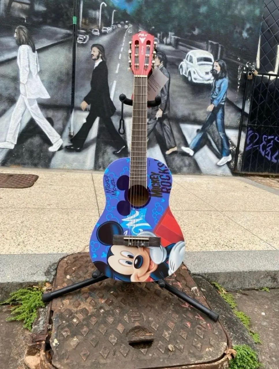 Violão Infantil Phx Disney Mickey Rocks
