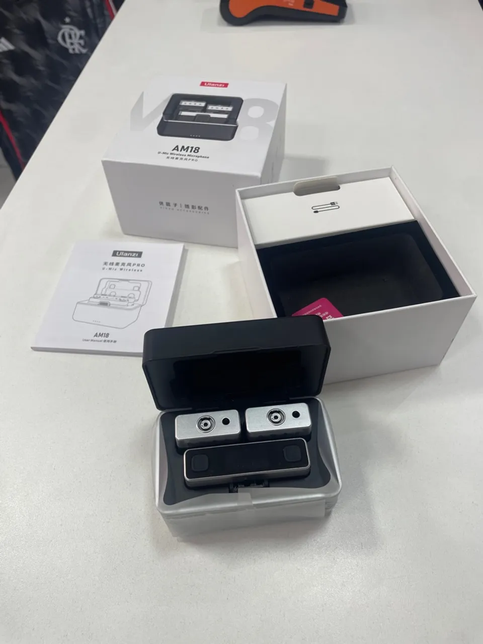 Microfone Ulanzi AM18 em perfeito estado