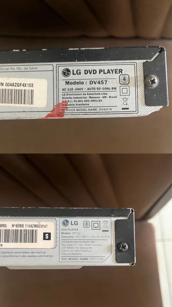 2 DVDs Player LG (Leia o anúncio) - Foto 2