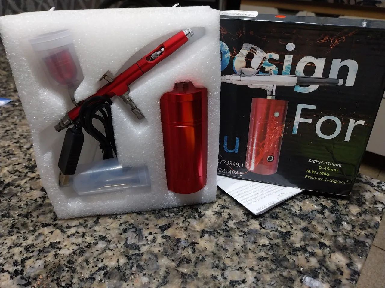 Aerógrafo NOVO - Foto 3