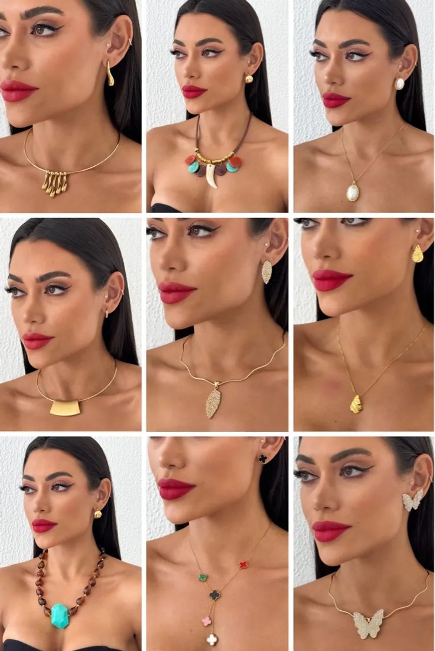 Coleção de Folheados a Ouro 18K Elegantes e Modernas