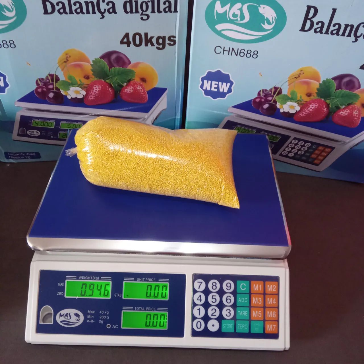 Balança Digital 40kg MGS.Nova
