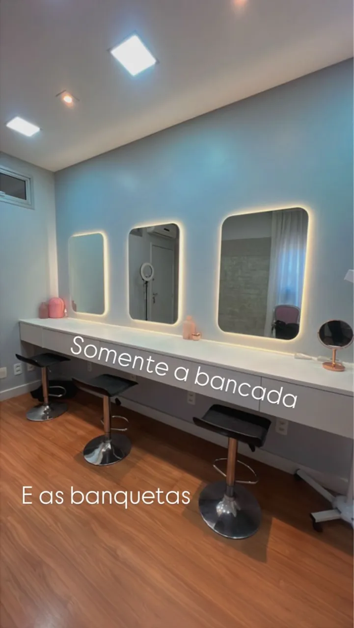 Bancada com gaveteiros em MDF