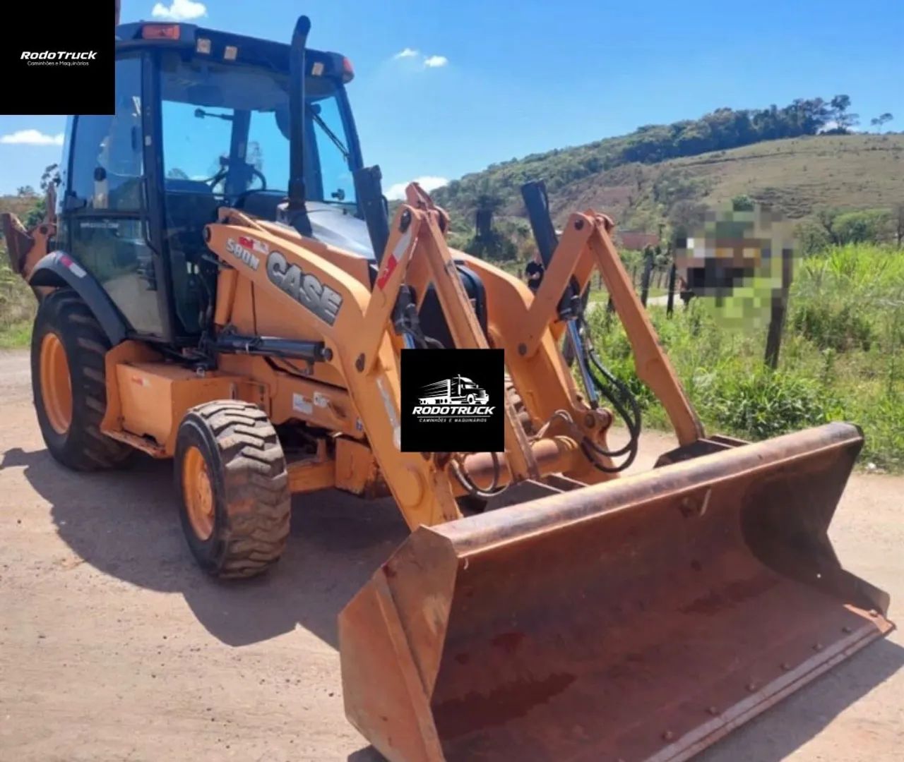 Retroescavadeira Case 580N - 2015 - Foto 2