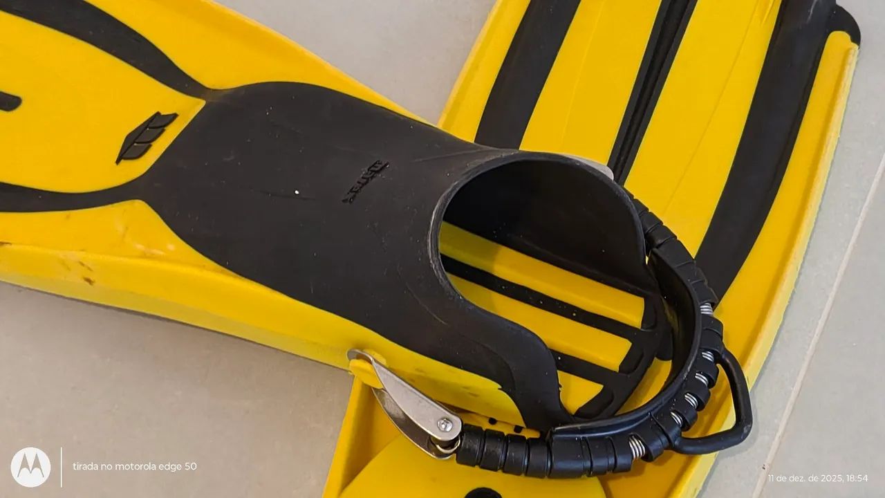 Nadadeira Mares Avanti X3 - tamanho ajustável G-GG - Foto 3