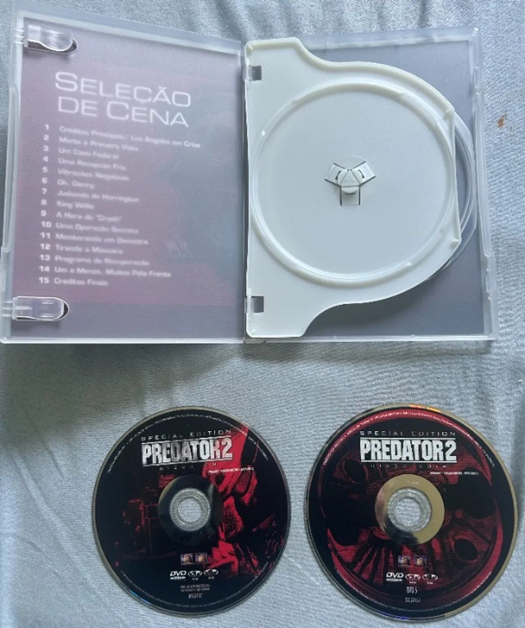 DVD DO FILME PREDADOR 2 - A CAÇADA CONTINUA - Foto 3