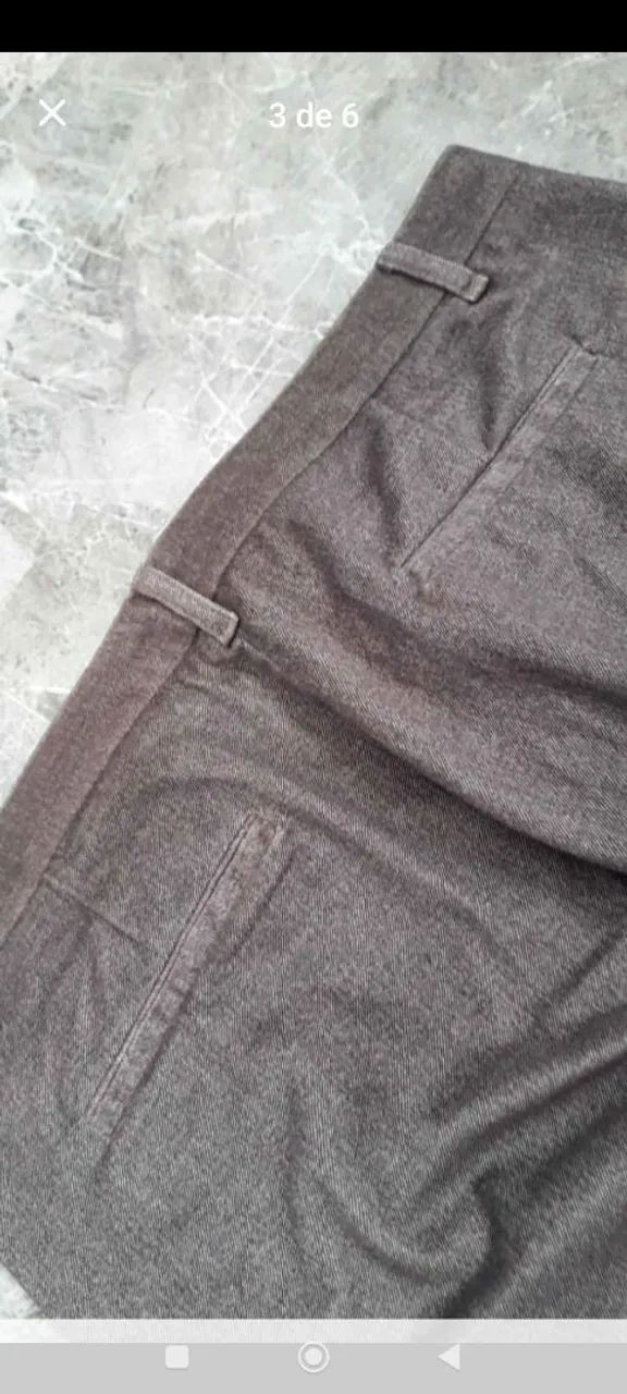 Calça Social Marrom - Conforto e Elegância - Foto 2