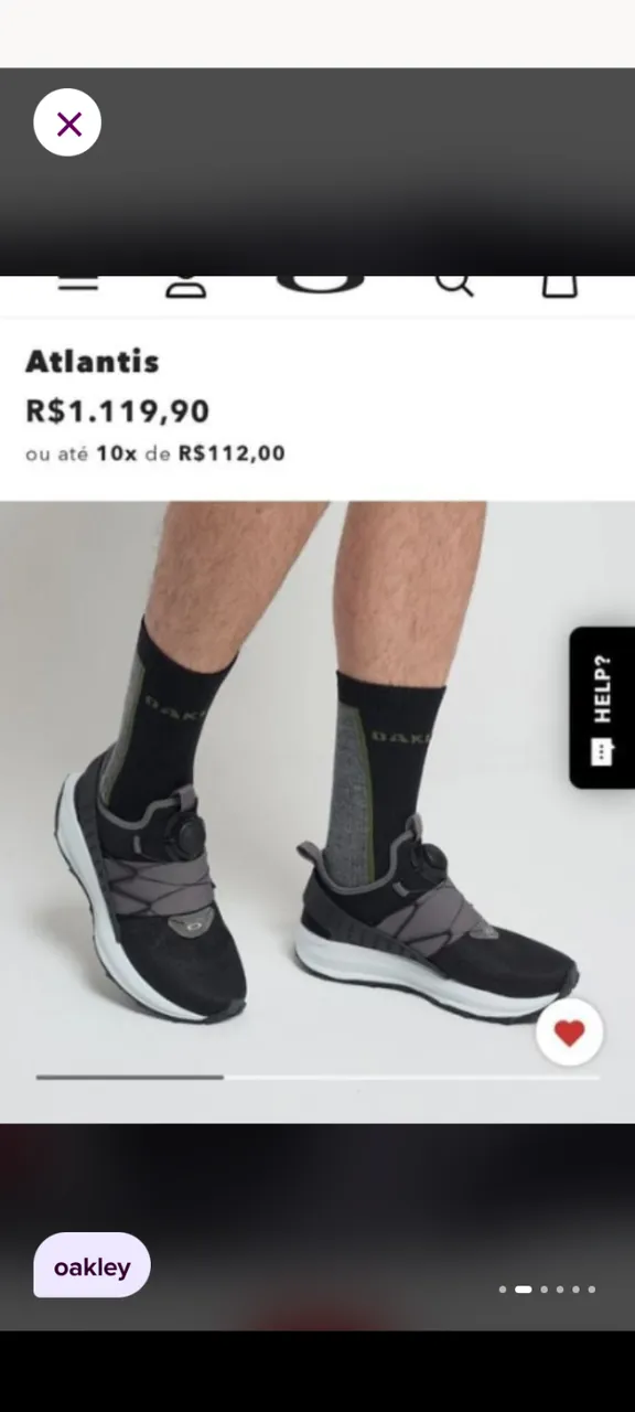 Tênis masculino Oakley
