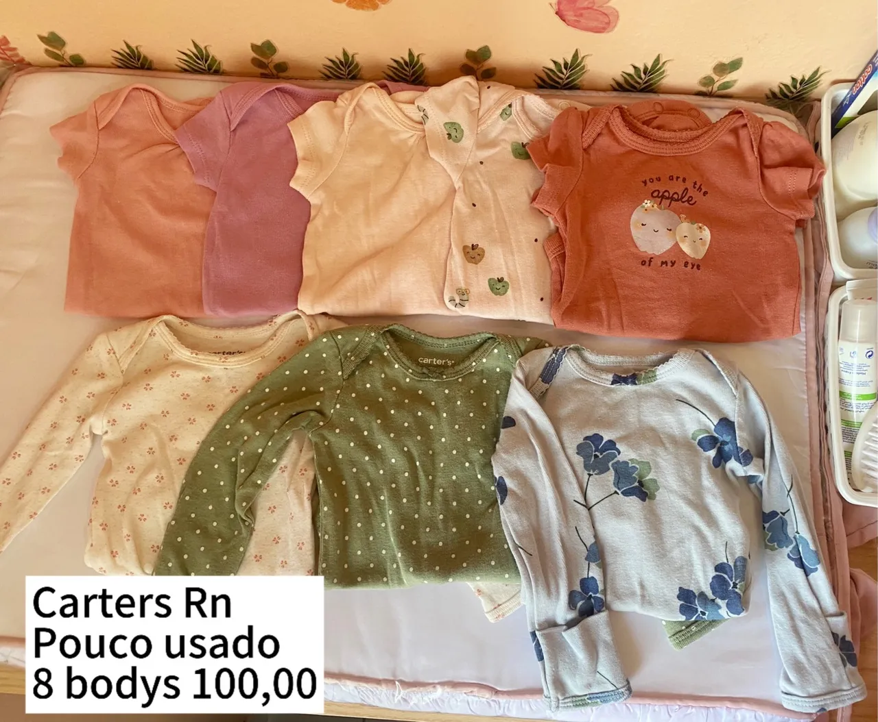 Bodies Carter's RN - 8 peças
