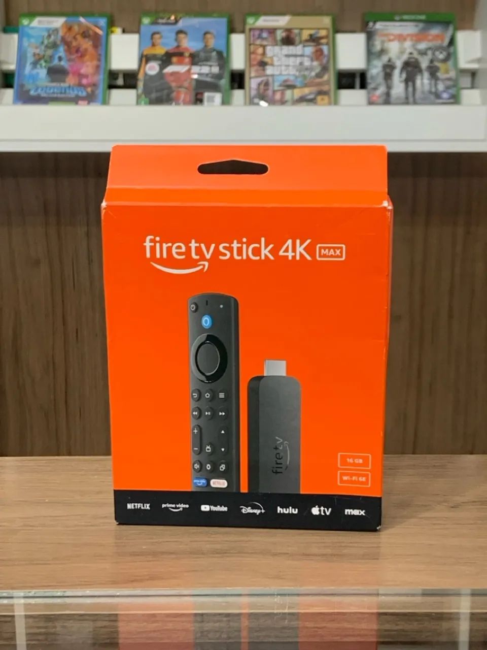 Fire TV Stick 4K Max - 6x Sem Juros - Novo - Loja - Streaming de alta qualidade