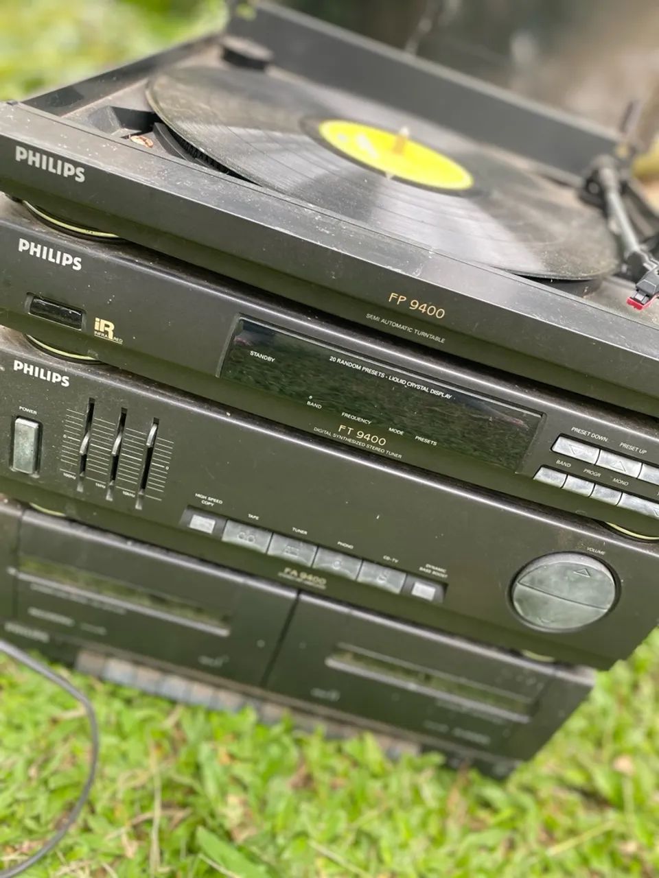 Som Retrô Philips FP 9400 com Toca-Discos - Vintage Raro! - Foto 2