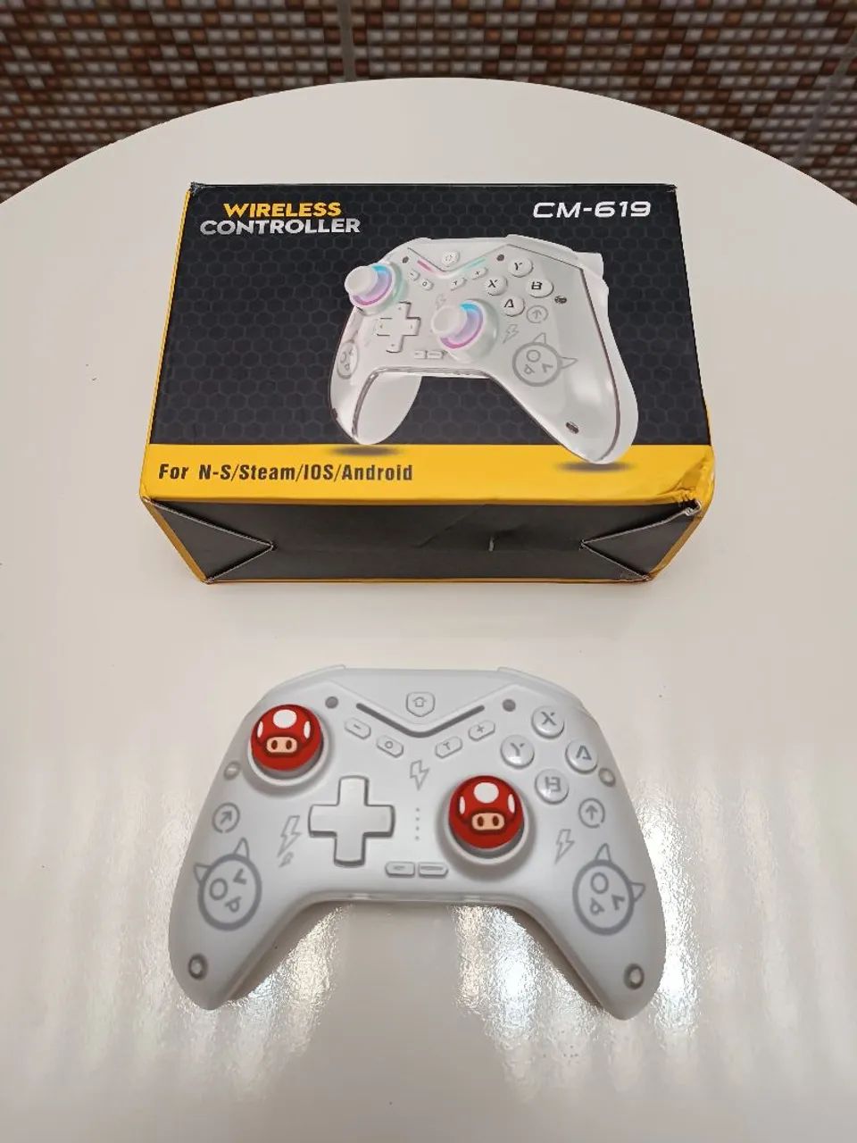 Controle Wireless para Nintendo Switch, PC, Android e iOS