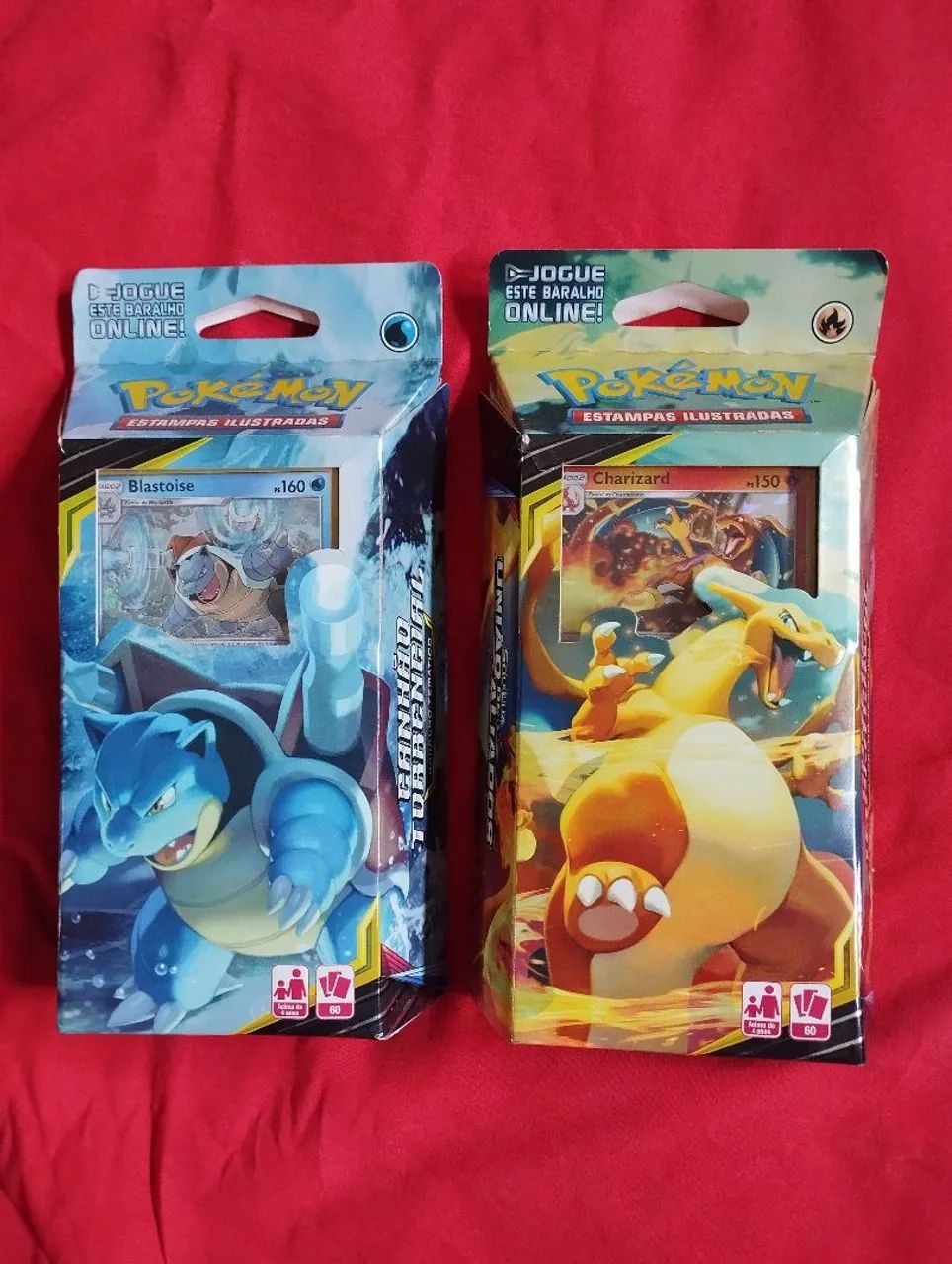 Pokemon Deck Charizard e Blastoise Sol e Lua Abertos - Foto 2