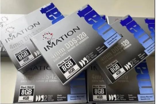 Kit com 10 Fitas Date Imation 4mm Dds-120 Black Watch 8gb - Foto 2