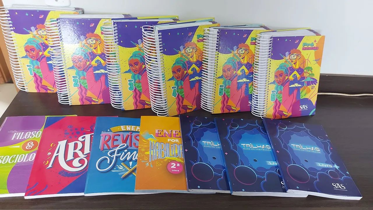 Livros SAS Enem kit completo