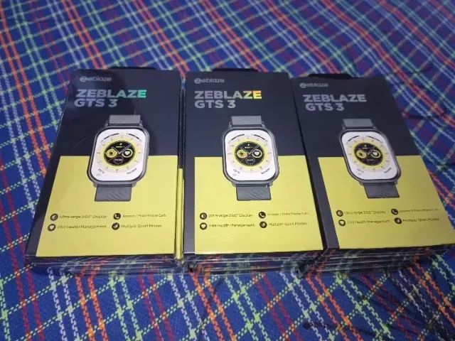 Zebleze GTS 3 - Smartwatch NOVO e Completo!  - Foto 4